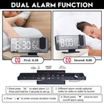 Bedroom Projection Digital Alarm Clock
