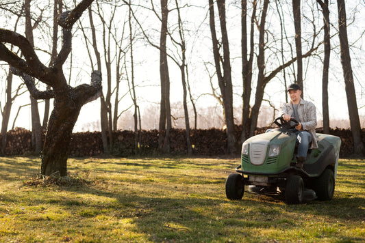 Mini Tracker Grass Cutting