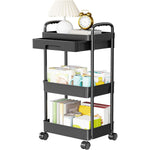Rolling Utility Cart with Drawer